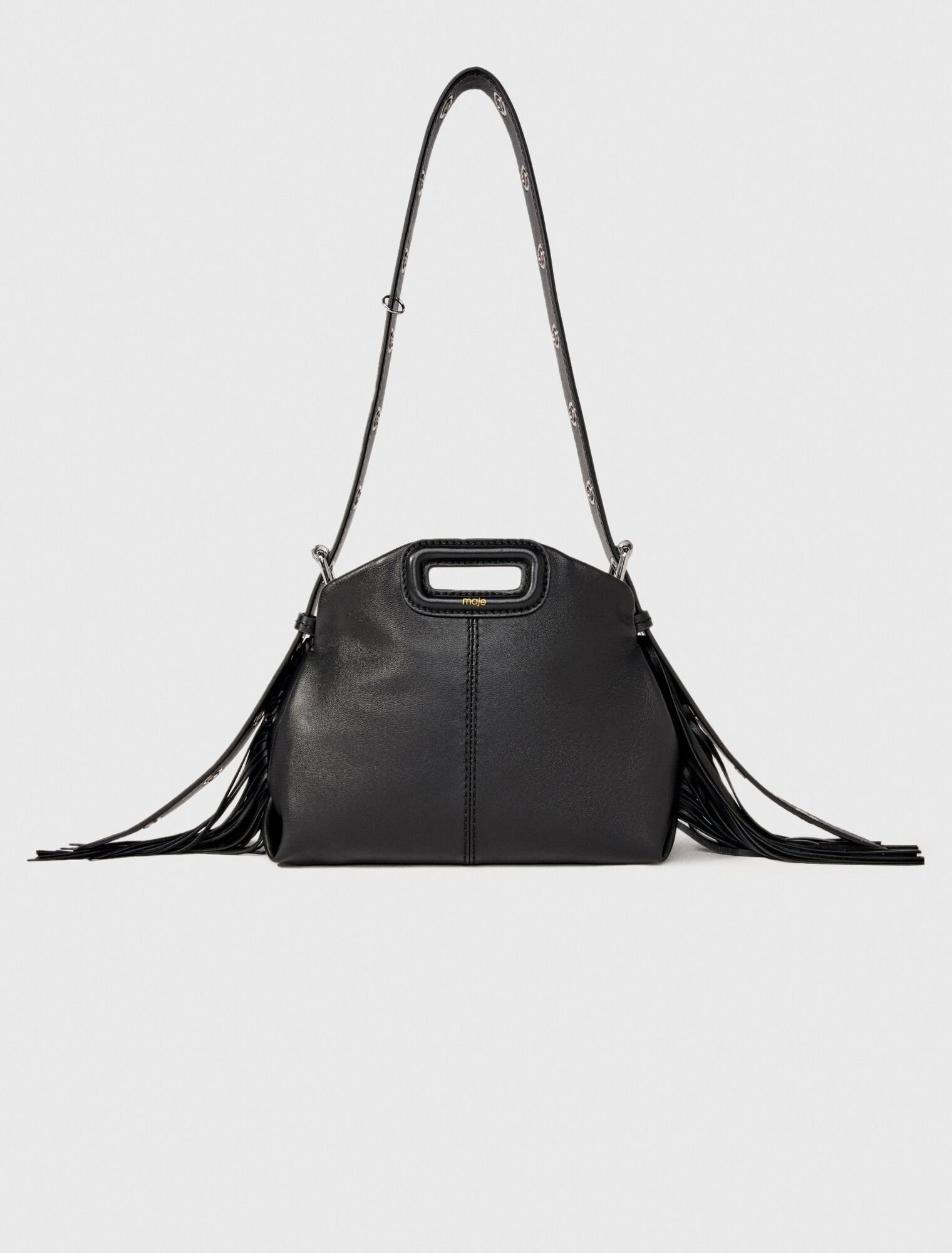 Sac Miss M mini en cuir lisse