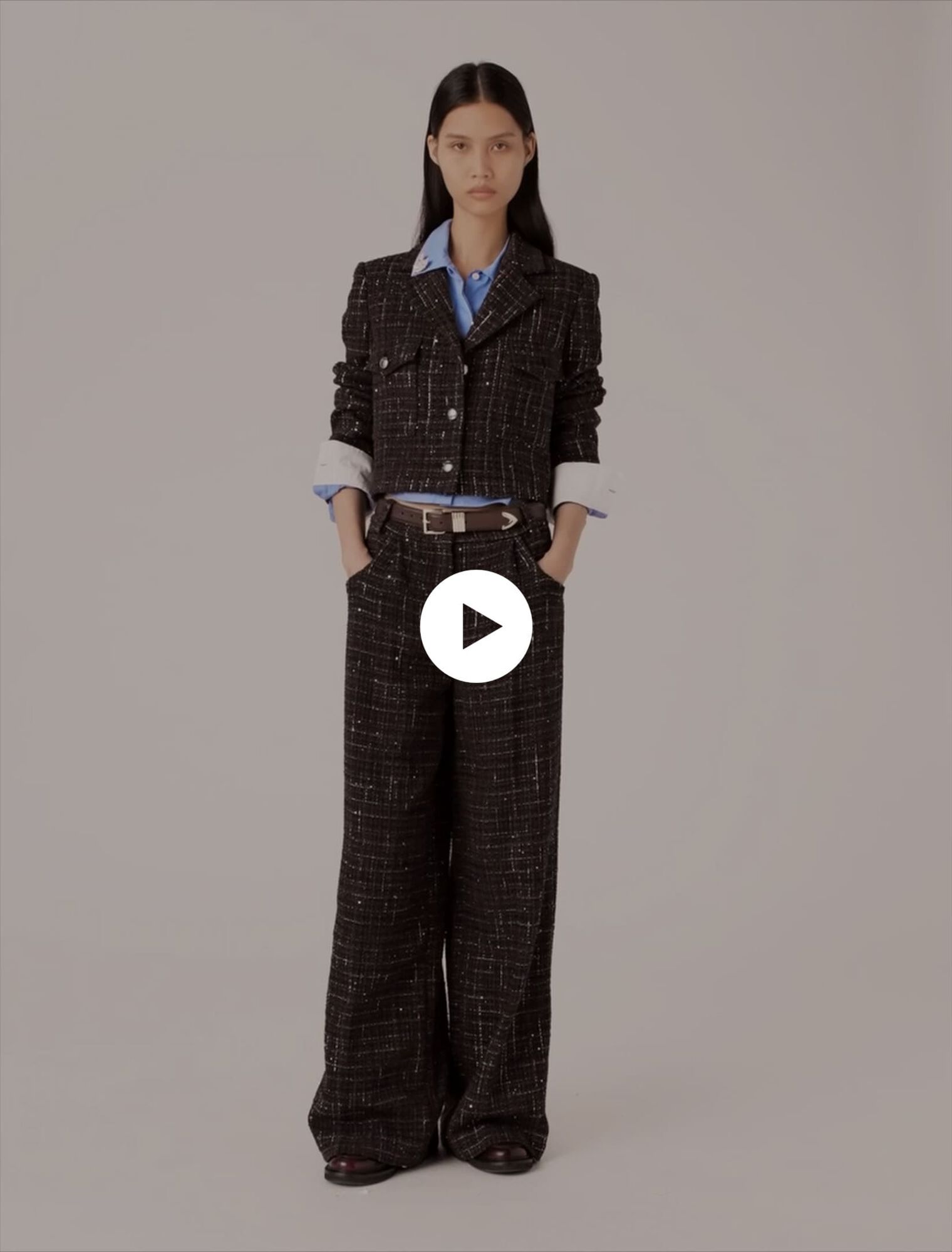 Tweed trousers