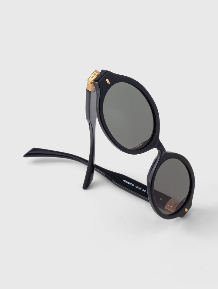 Lunettes ovales en ac&eacute;tate