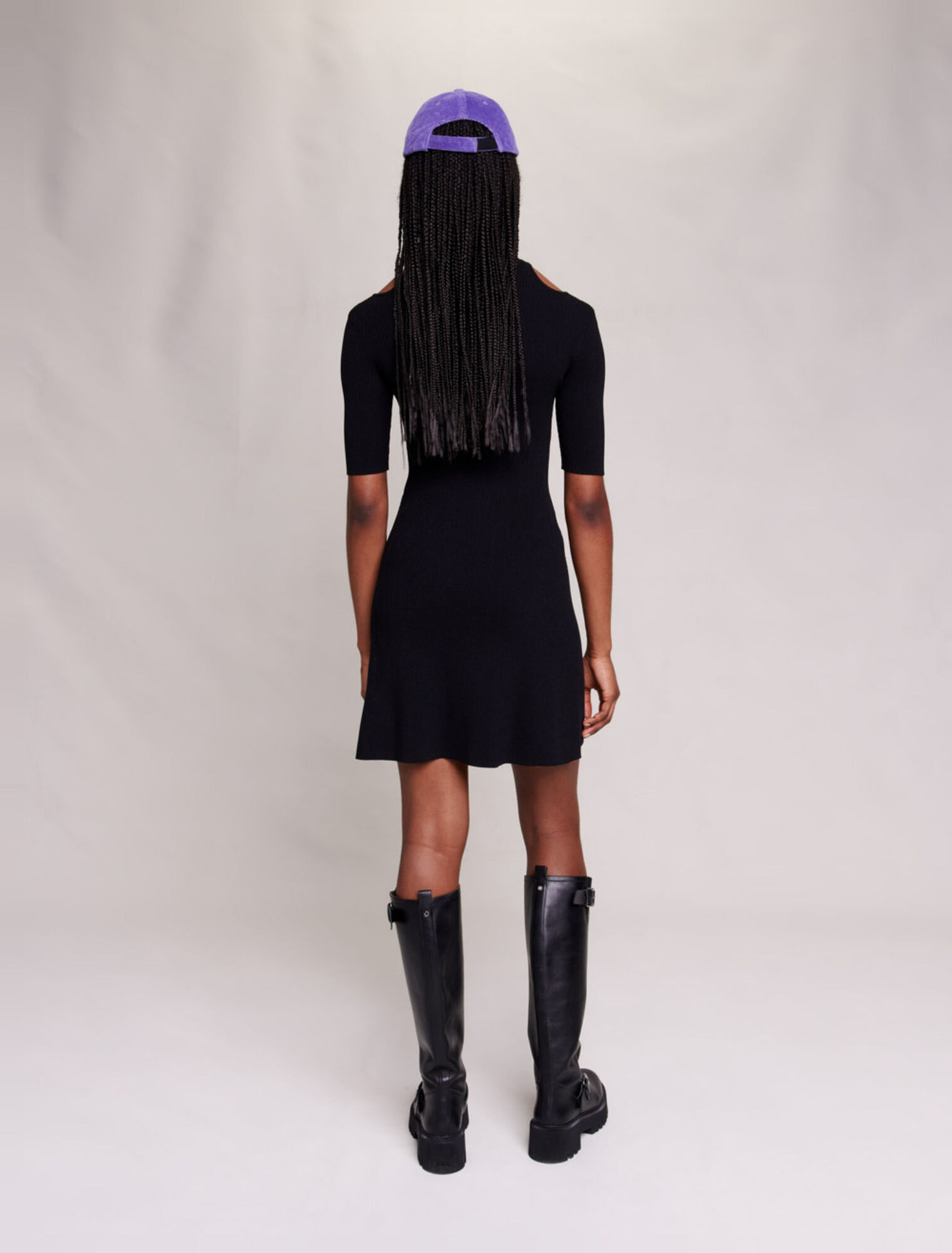 Cutaway short dress