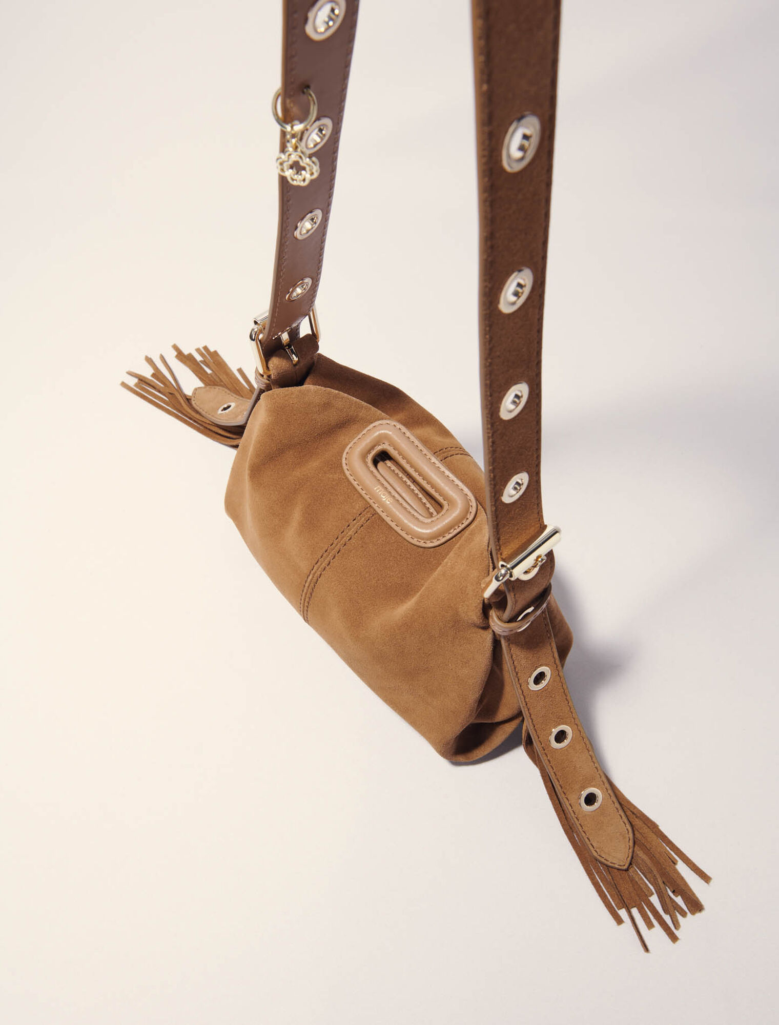 Miss M mini suede bag