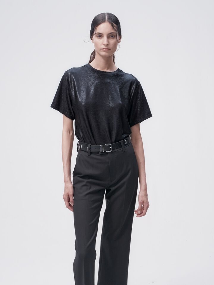 Tee-shirt lamé