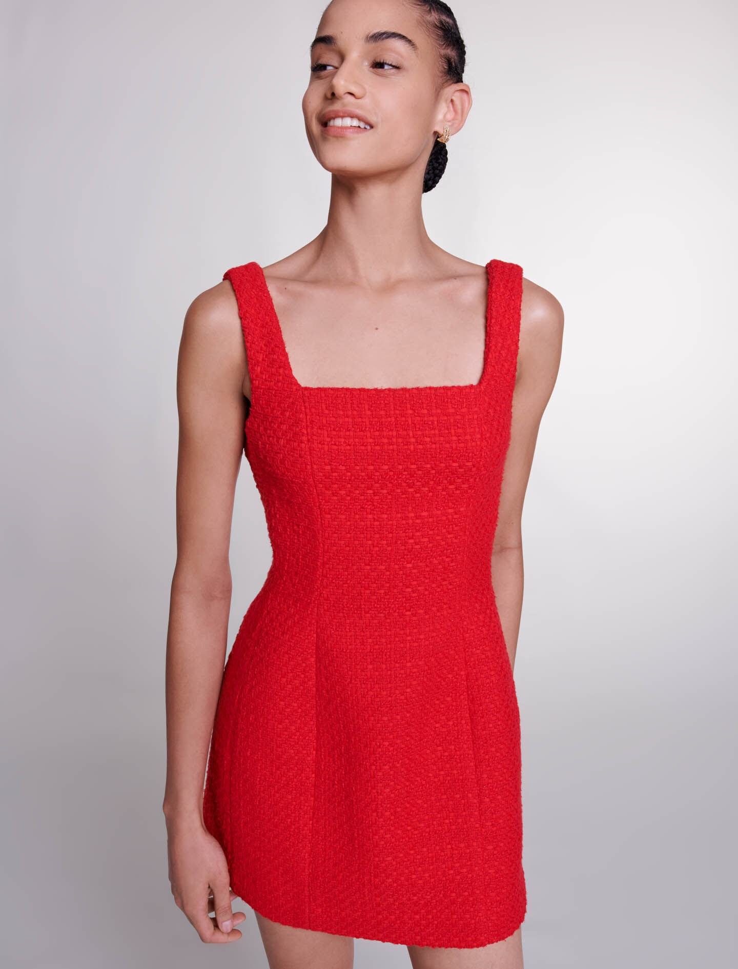 Robe rouge maje outlet