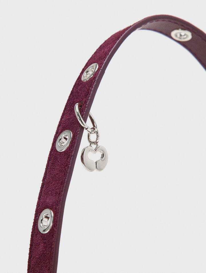 Miss M micro suede bag