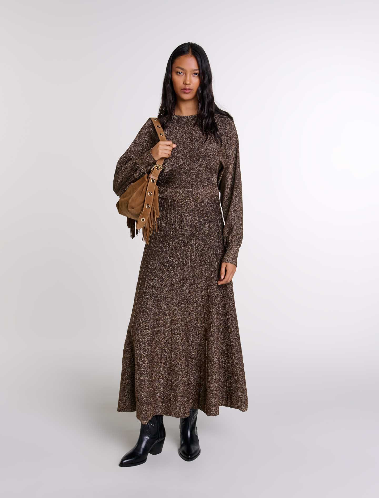 Robe maille longue online
