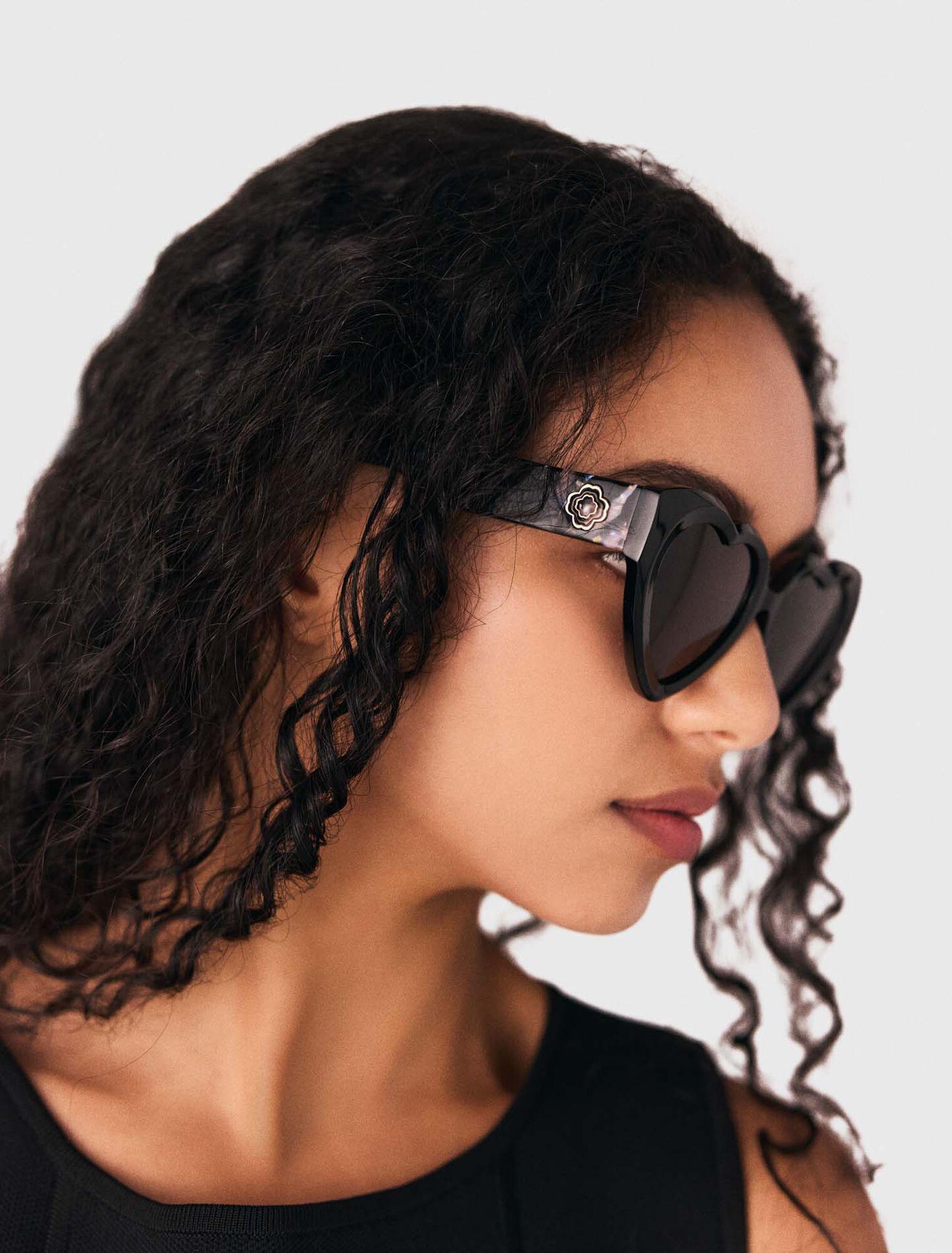 Lunettes de soleil c&oelig;ur