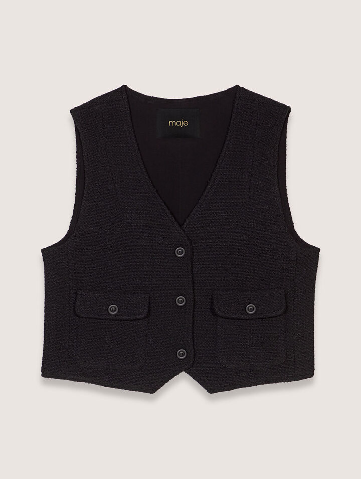 Veston en tweed