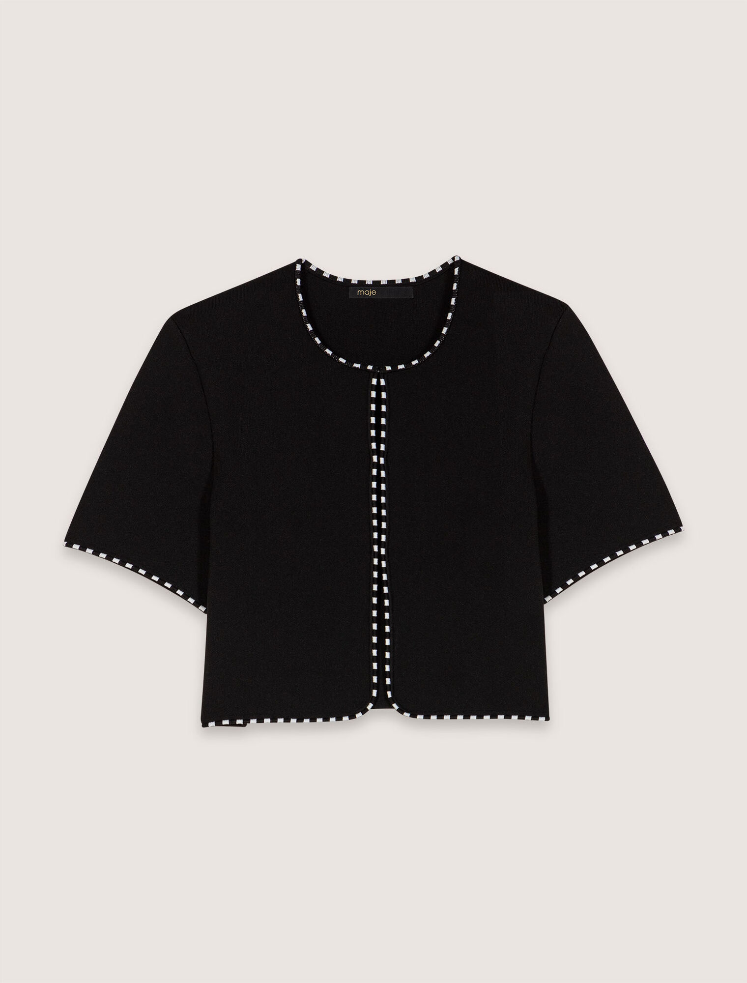 Cropped cardigan