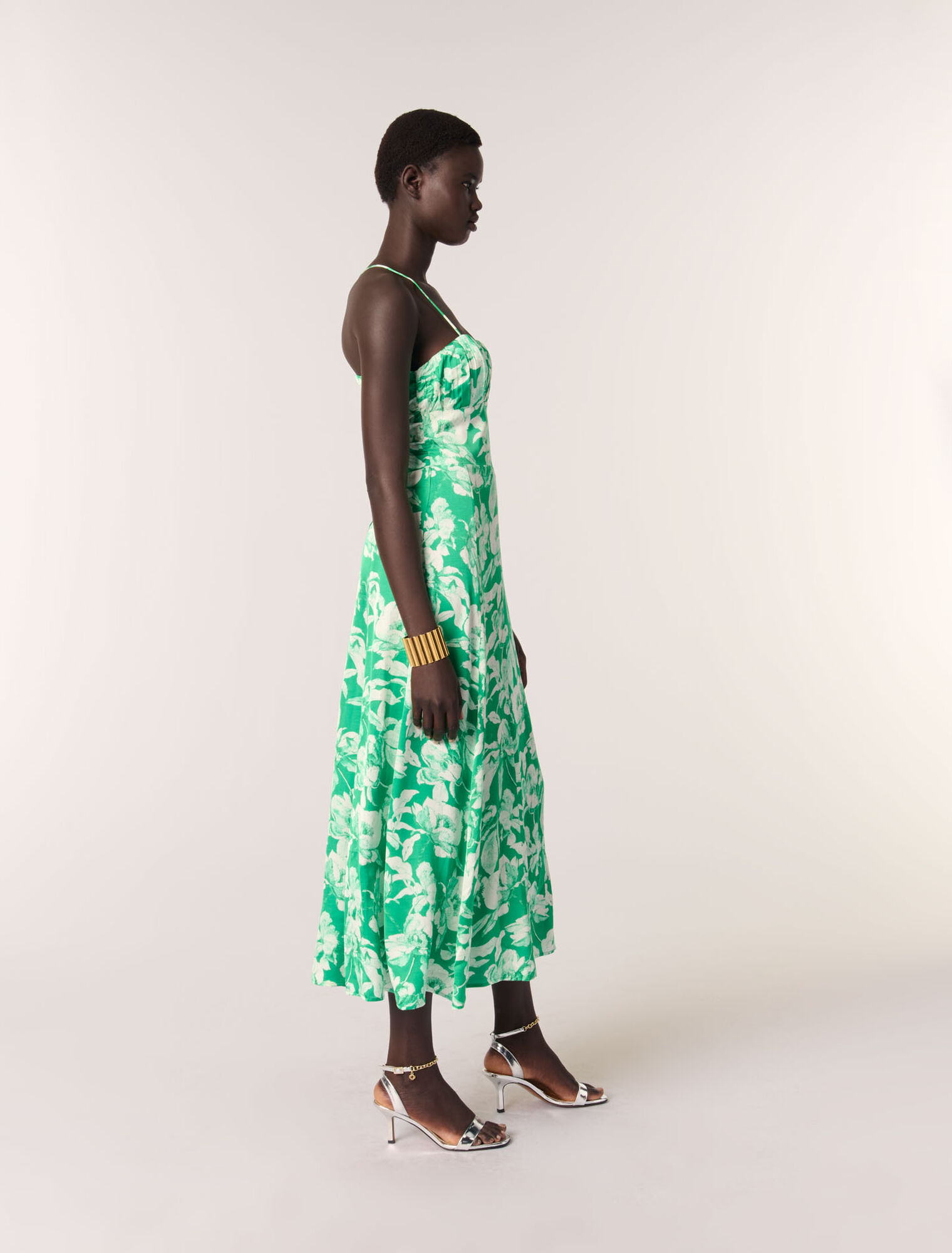 Patterned maxi dress
