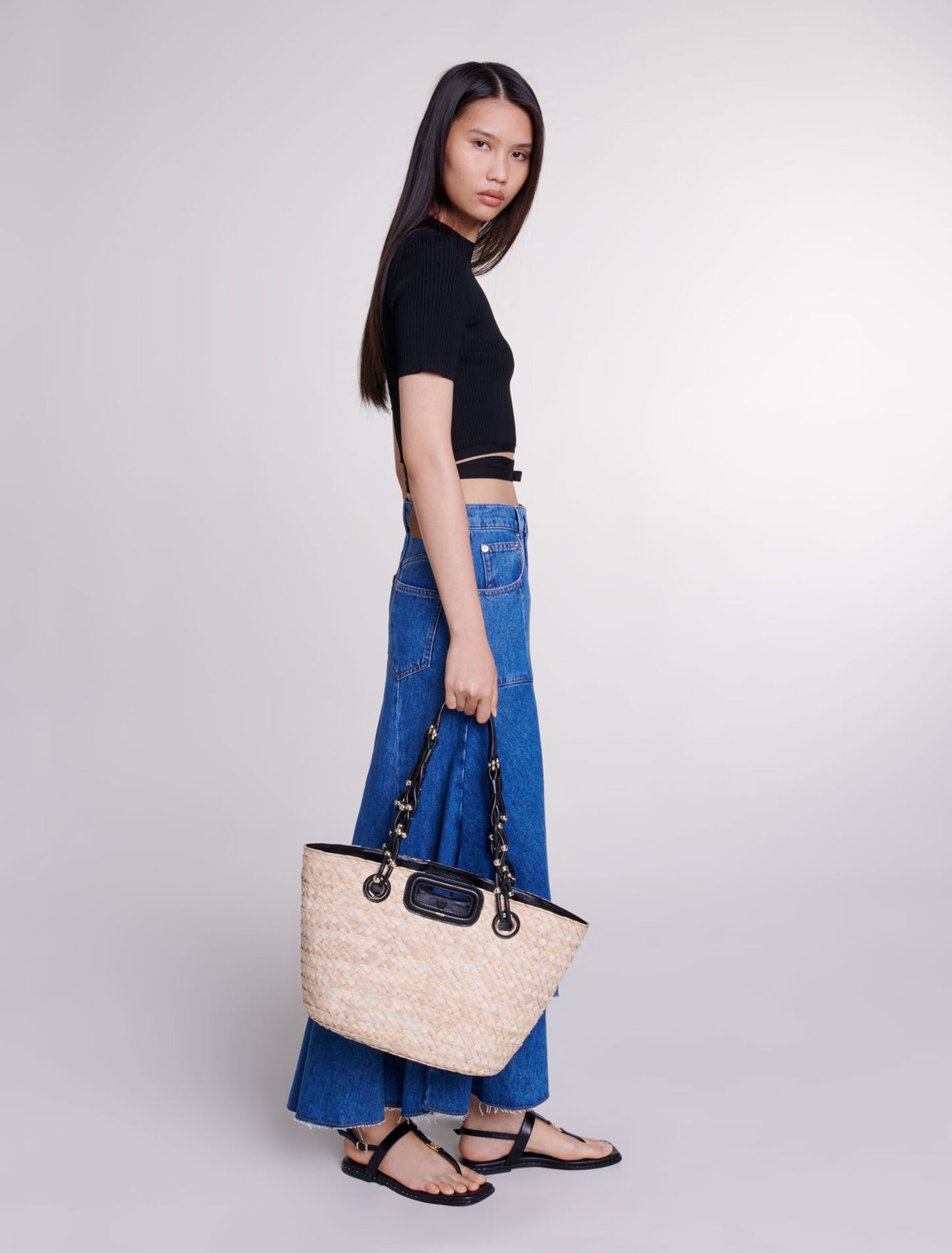 Crop top croisé