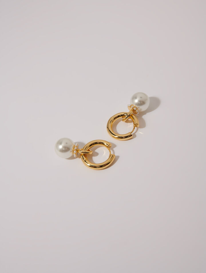 Boucles d'oreilles perles