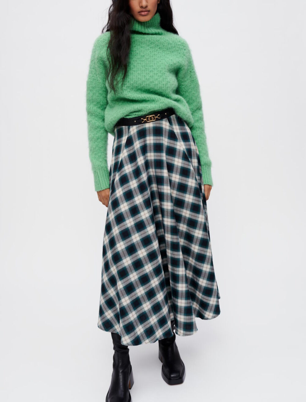 Jupe tartan maje cheap