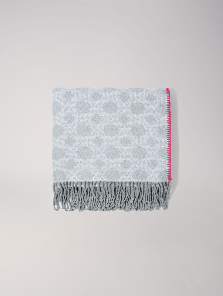 Poncho monogrammé