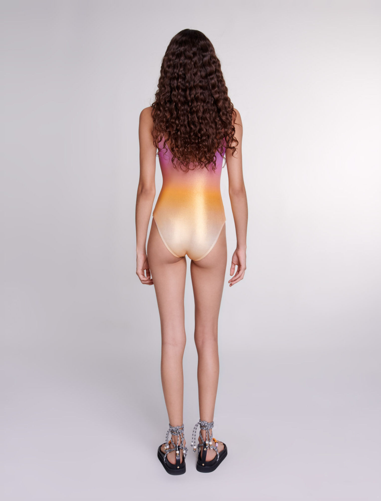 Maillot de bain 1 pièce irisé