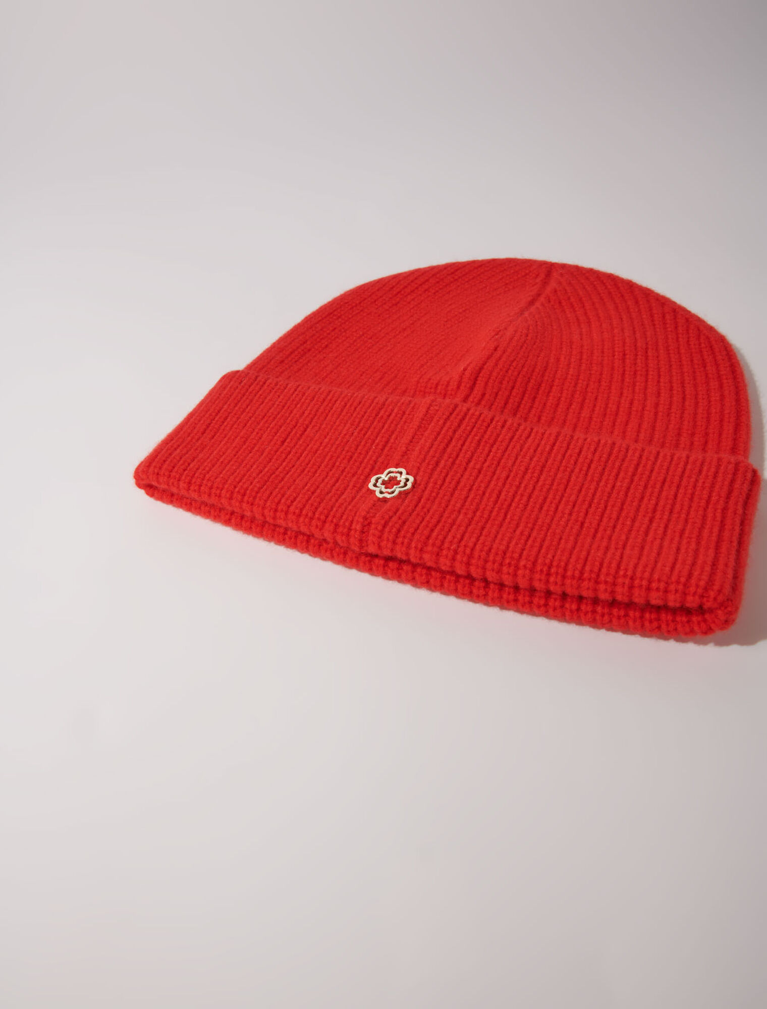 Wool and cashmere hat
