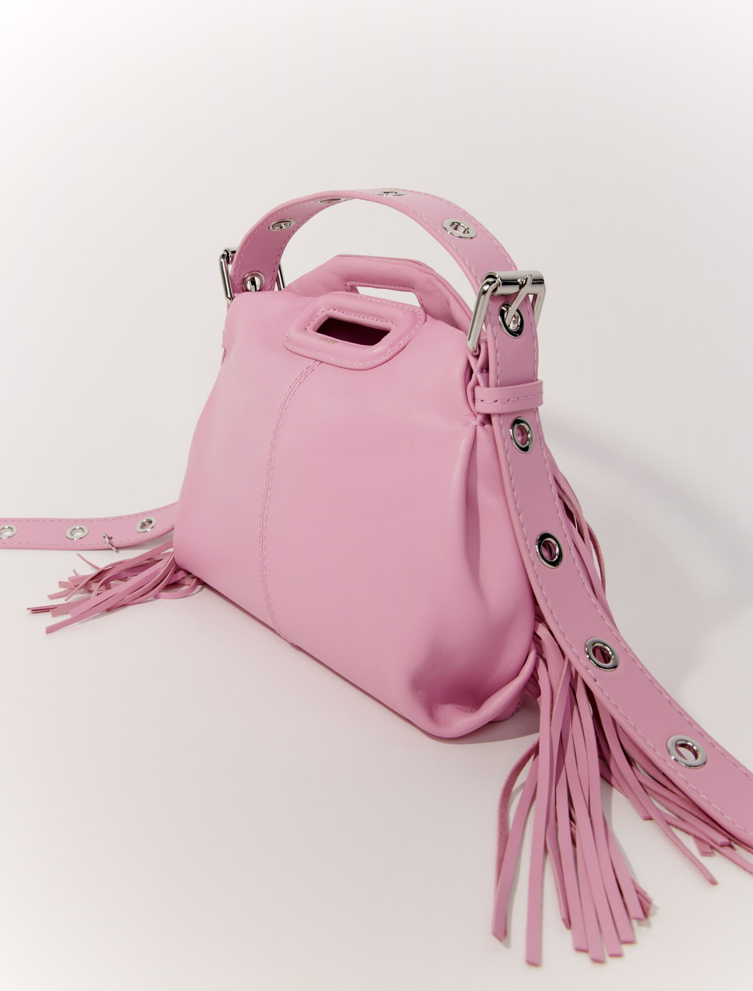 Sac Miss M mini en cuir lisse