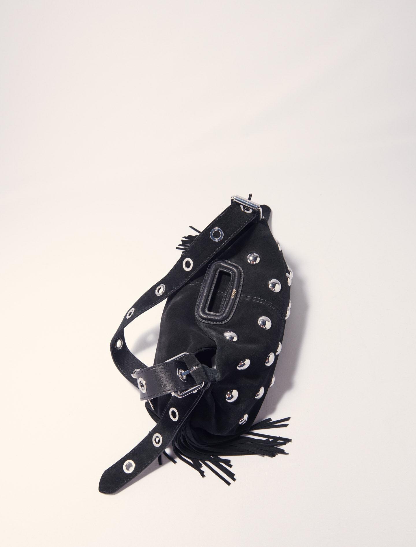 Miss M suede studded bag - Miss M classics | Maje
