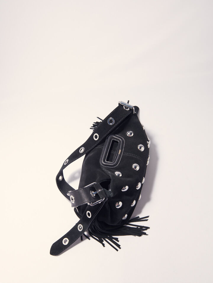 Sac Miss M en suède à studs