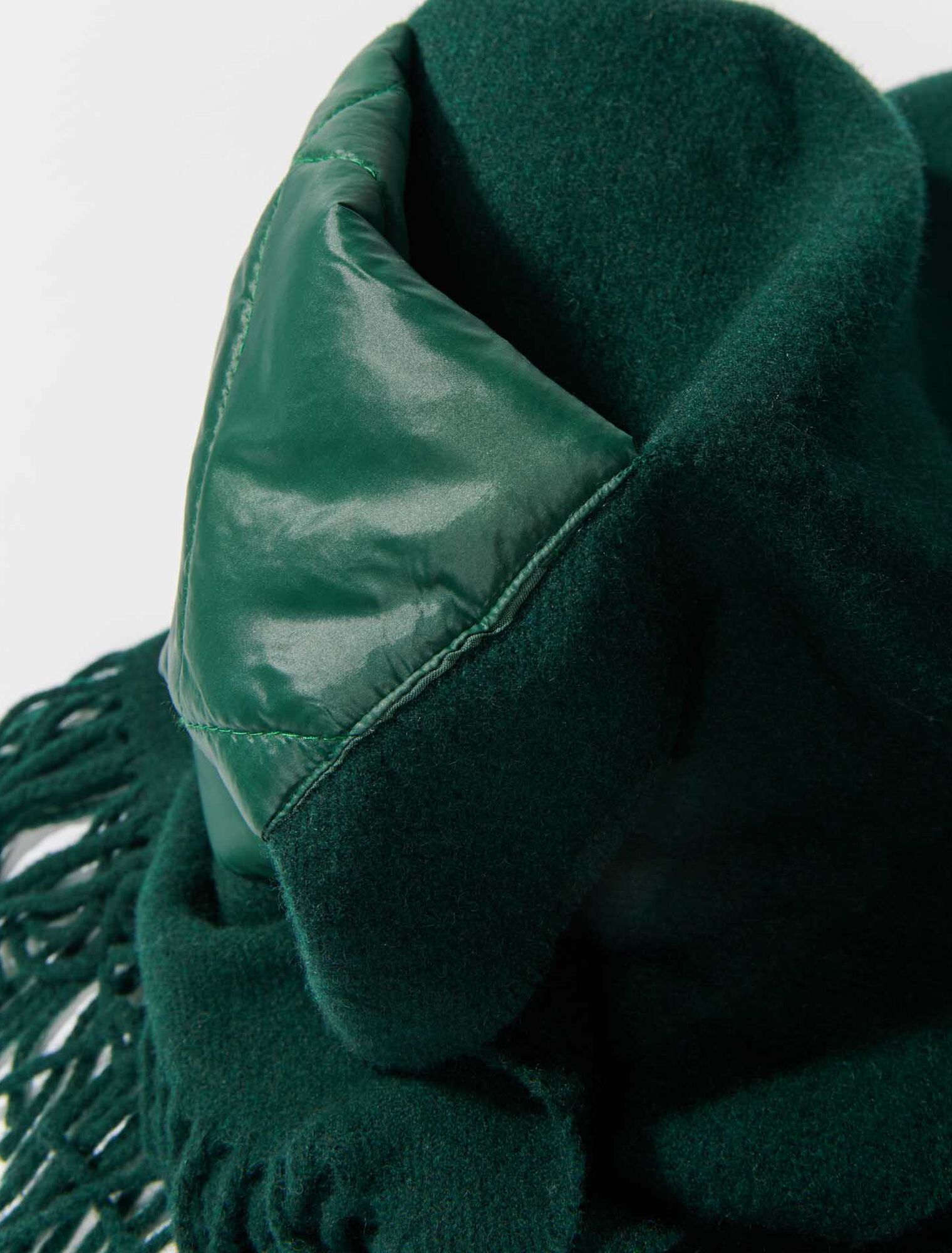 Poncho à capuche