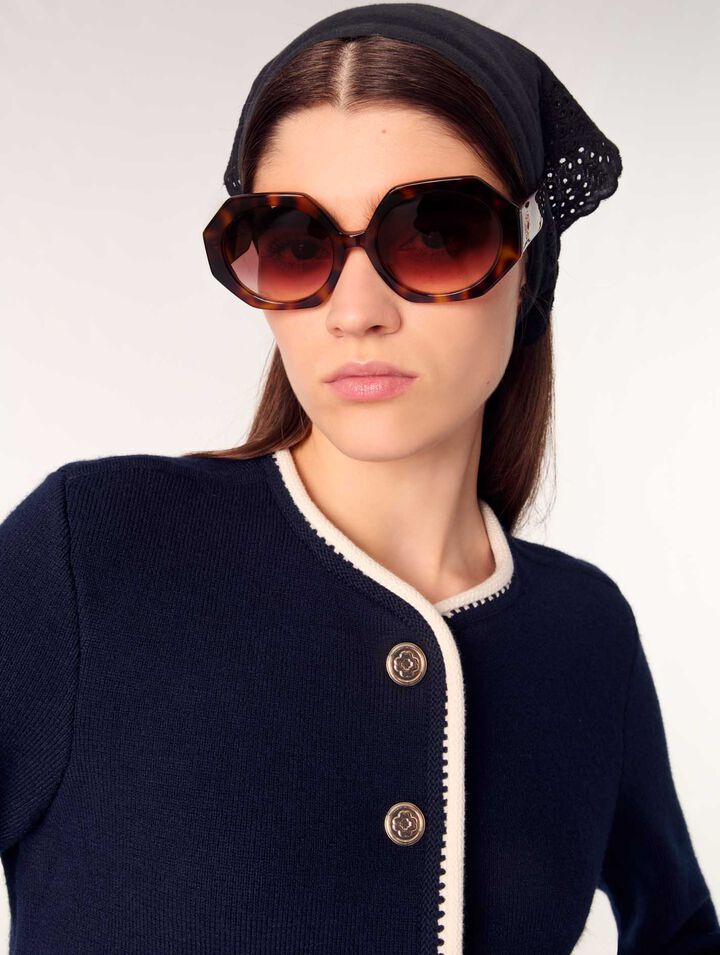 Lunettes rondes en acétate