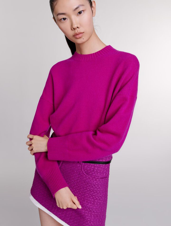 Mini-jupe en tweed