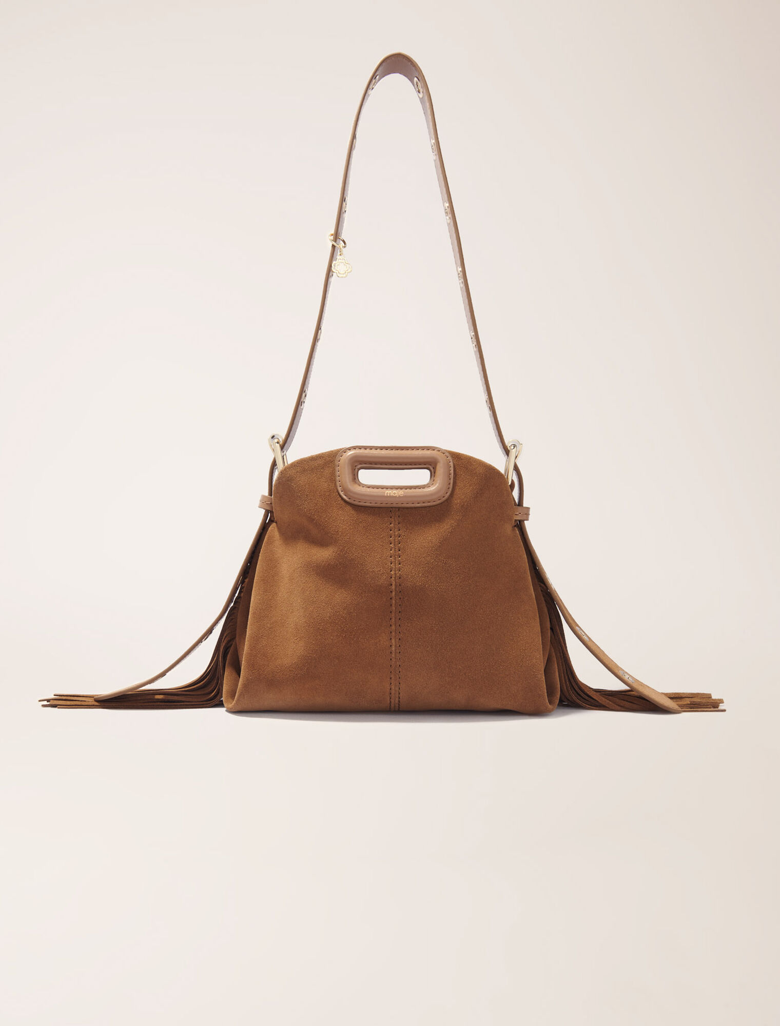 Miss M mini suede bag