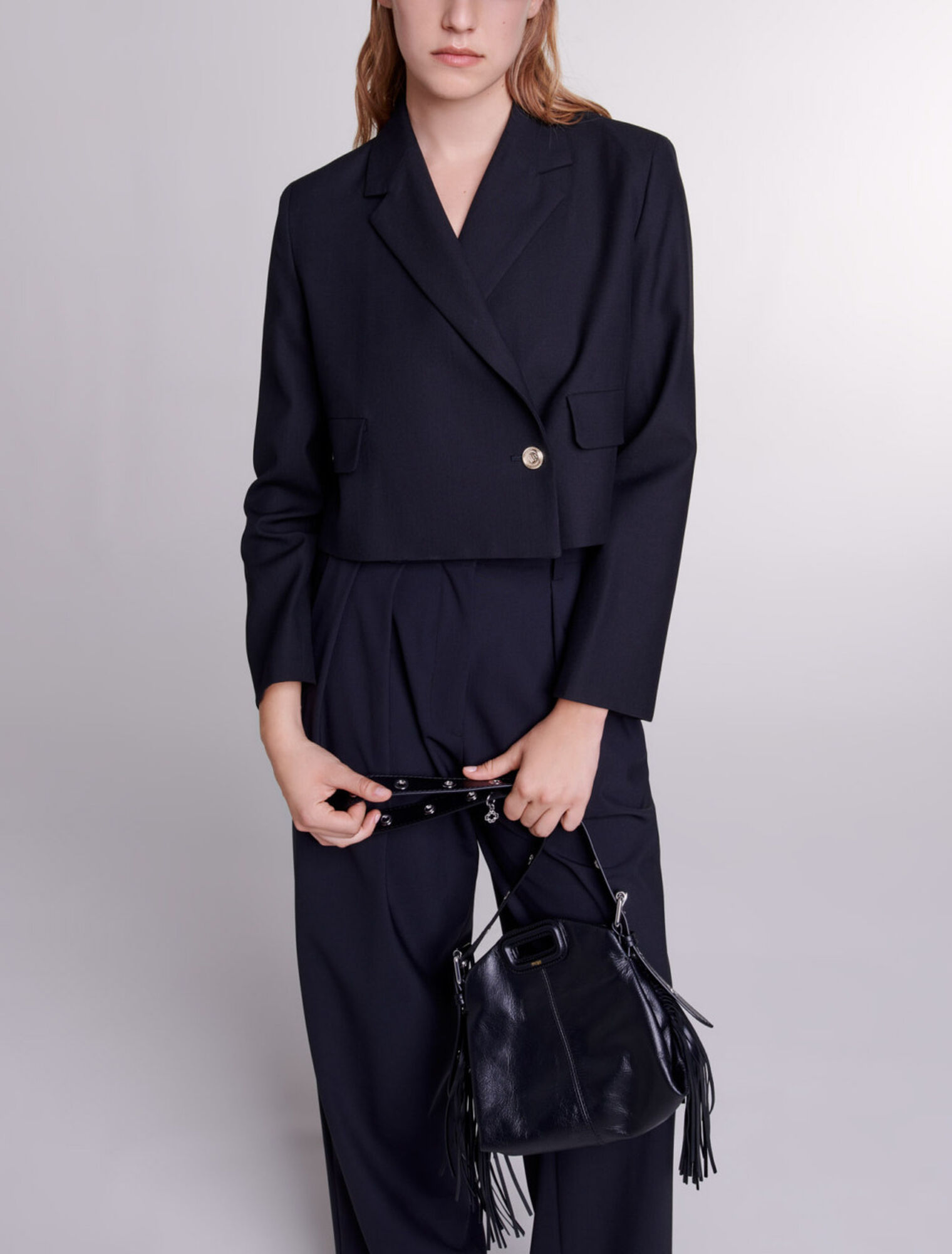 Veste courte droite