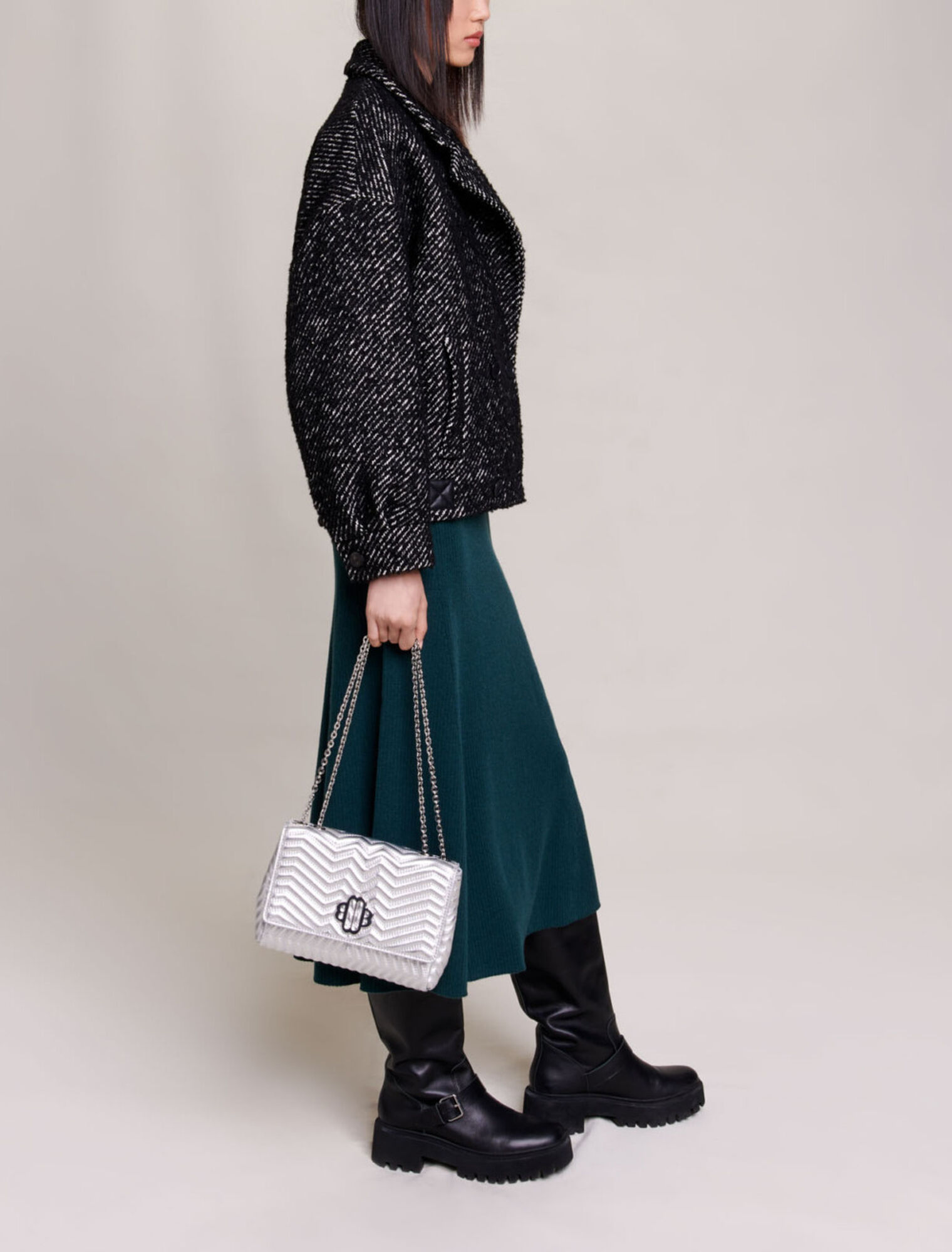 Manteau structuré