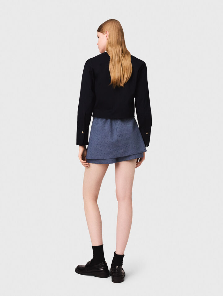 Rhinestone shorts