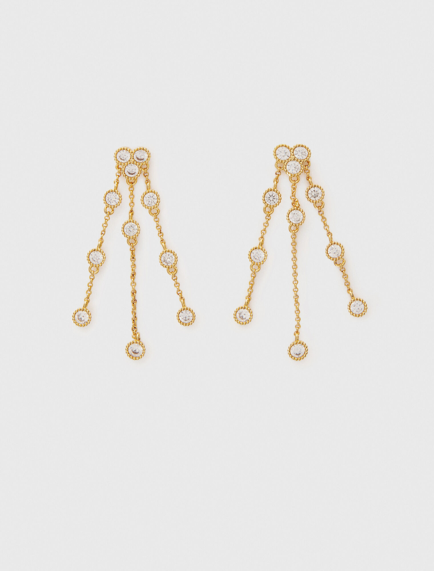 Boucles d'oreilles en laiton doré