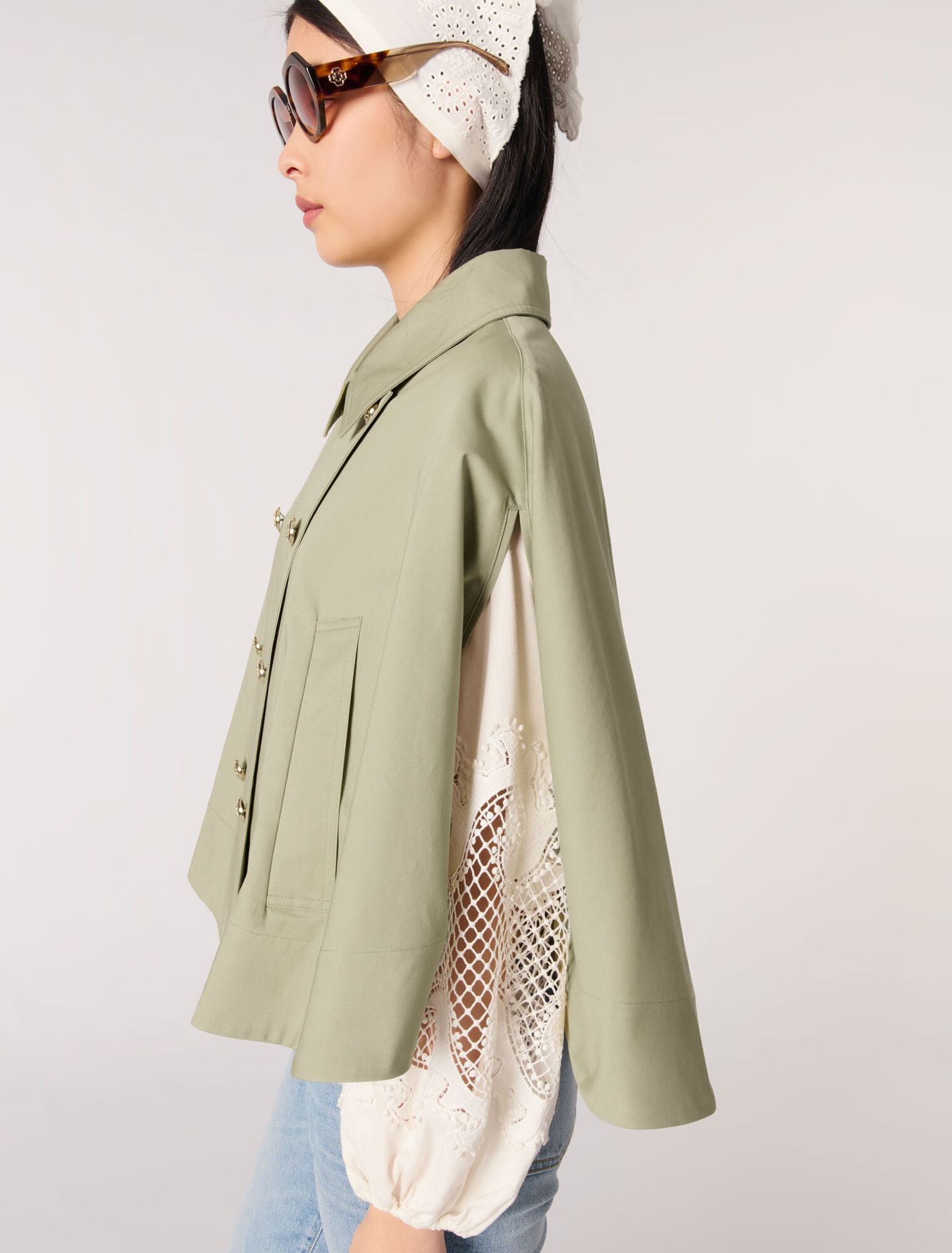 Trench court effet cape