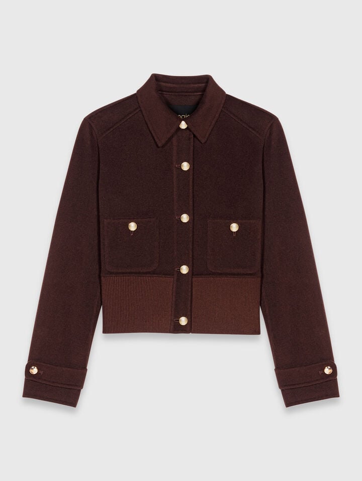Short reversible coat