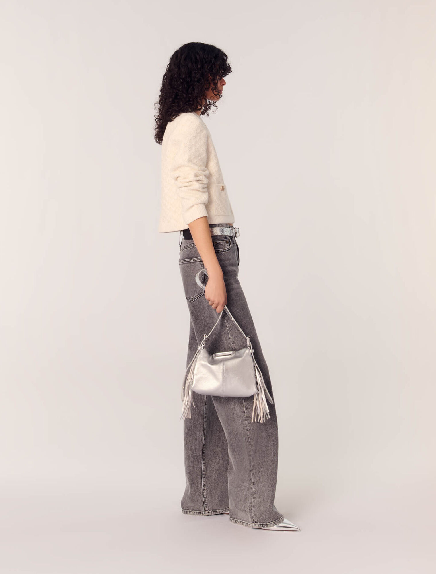 Cardigan court effet tweed