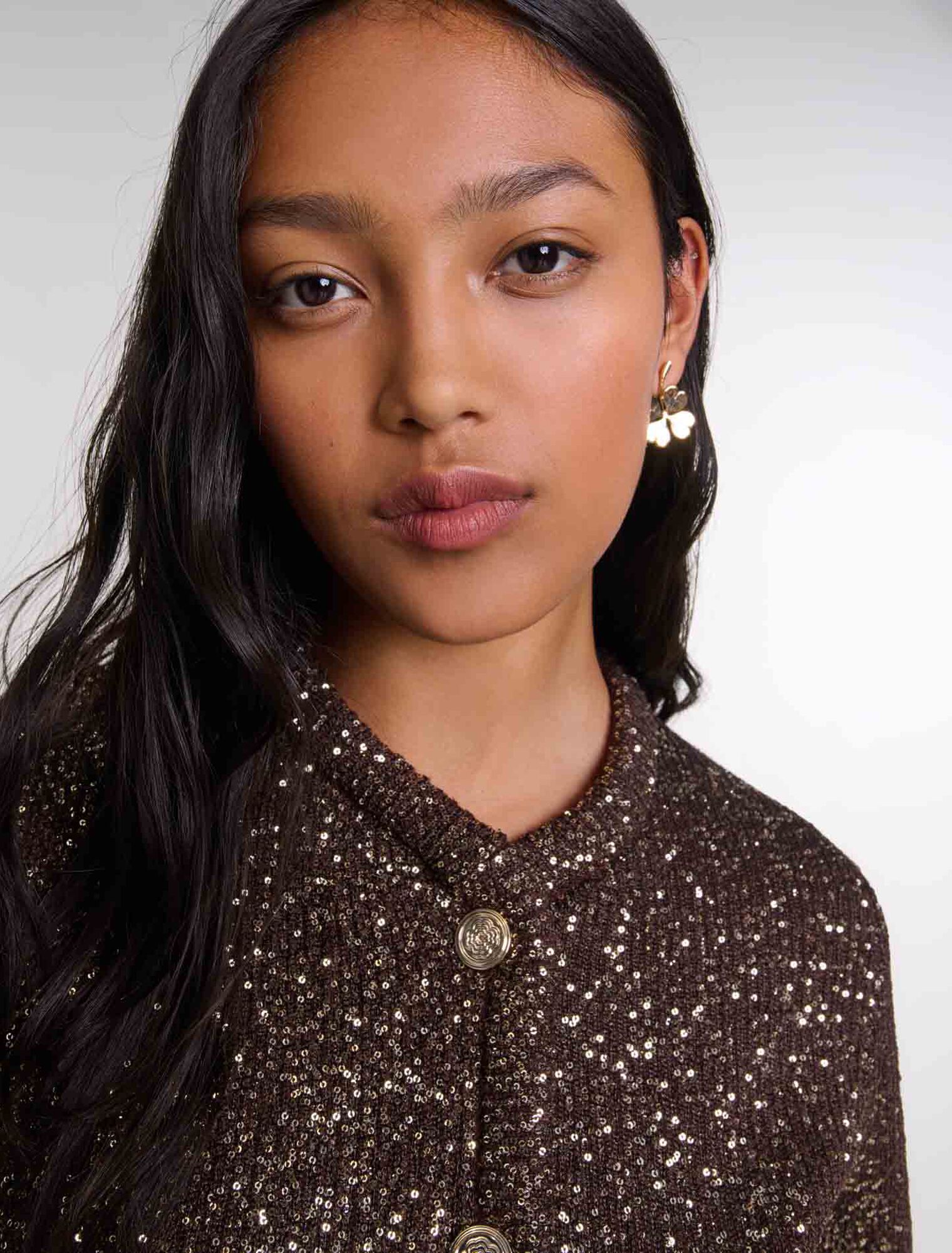 Cardigan à sequins