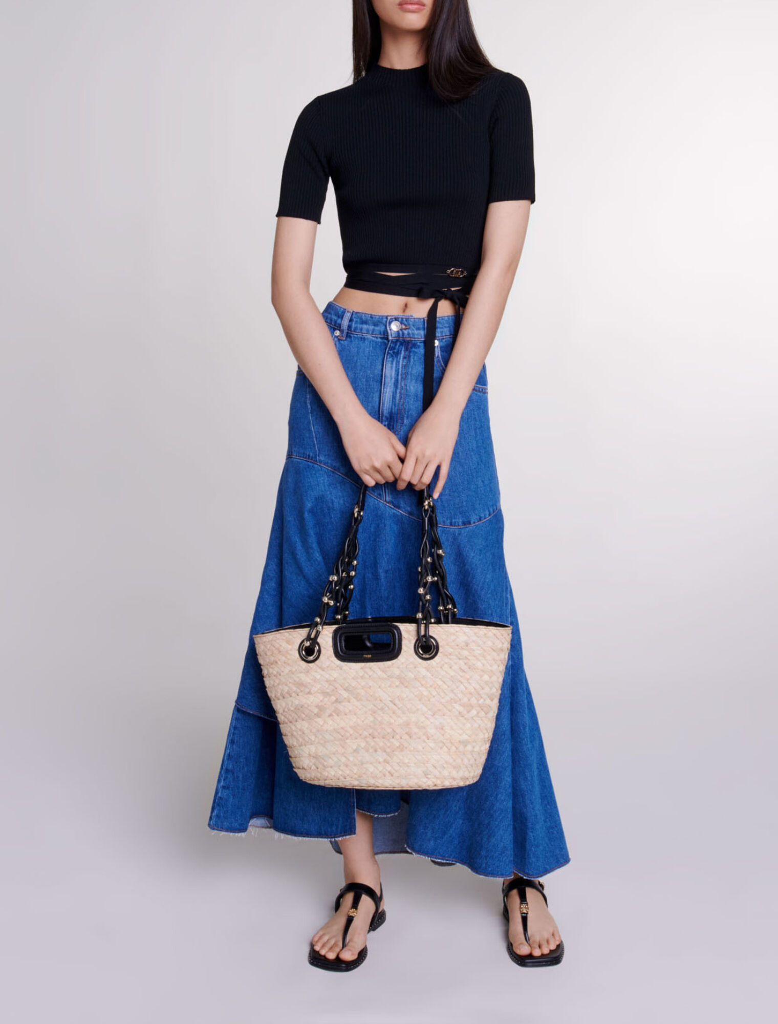 Crop top croisé