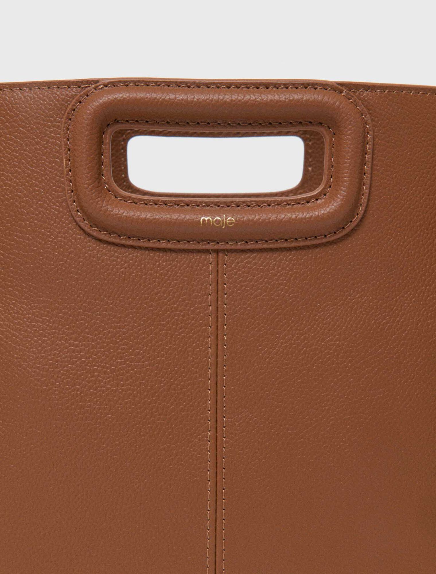 Sac M en cuir grain&eacute;