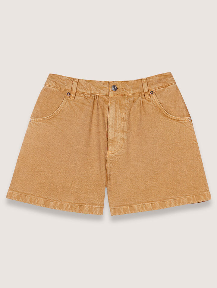 Short en denim