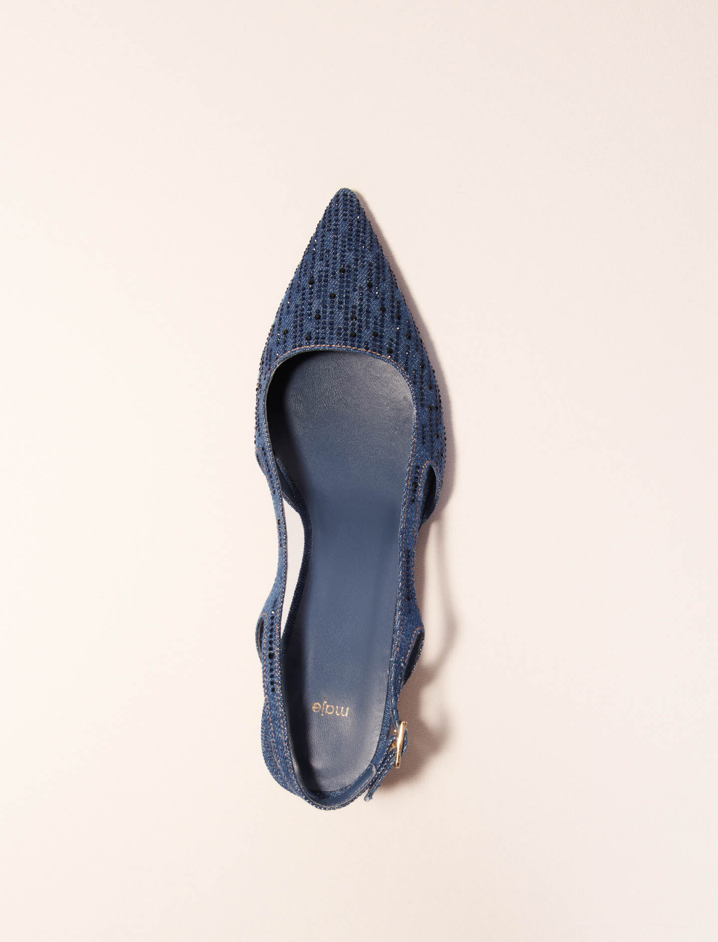 【2024年】もらって嬉しいお歳暮 人気ランキング in pump Slingback rhinestone Maje | Sandals & Pumps - denim 靴