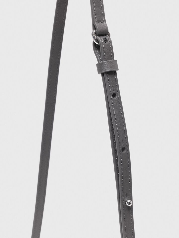 Sac M en cuir suède