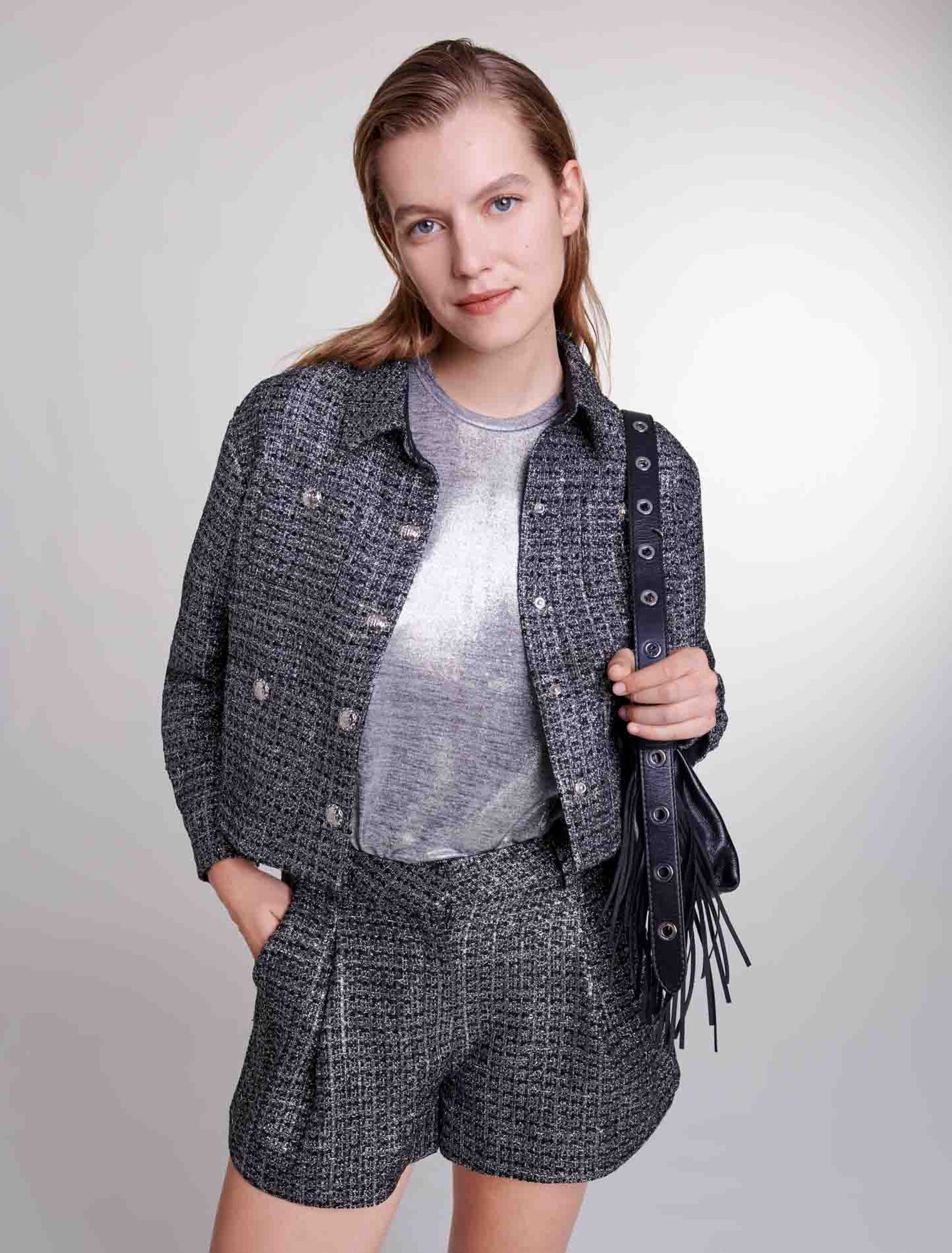 Veste en tweed