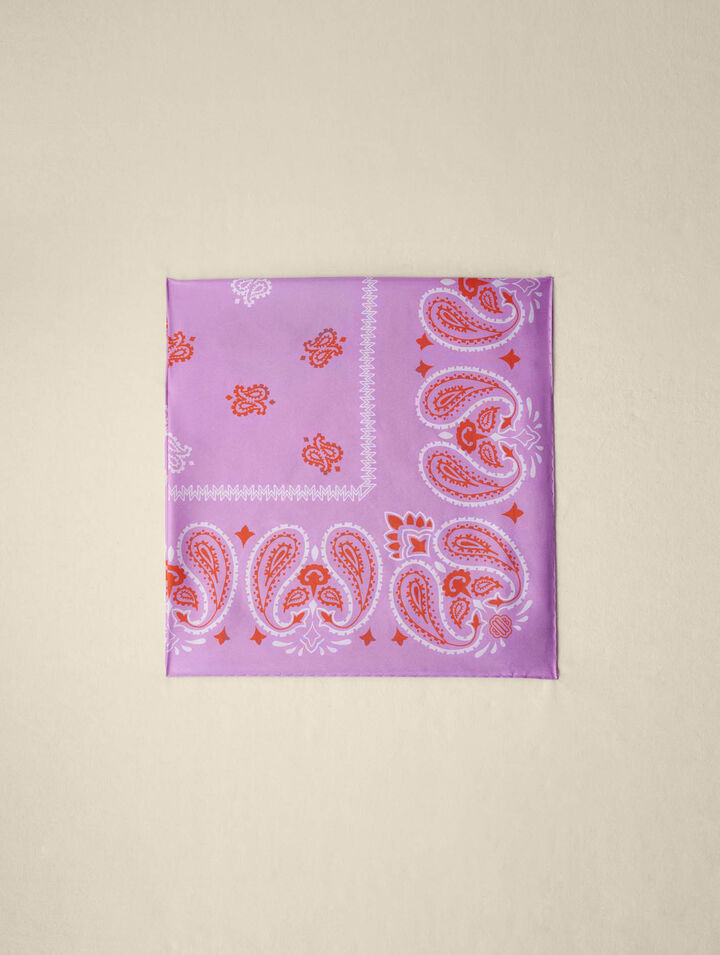 Bandana imprimé paisley