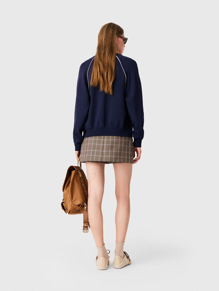 Cardigan zipp&eacute;