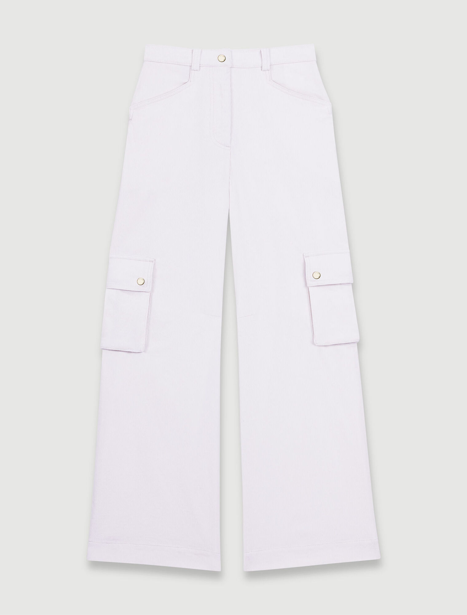Pantalon cargo en velours