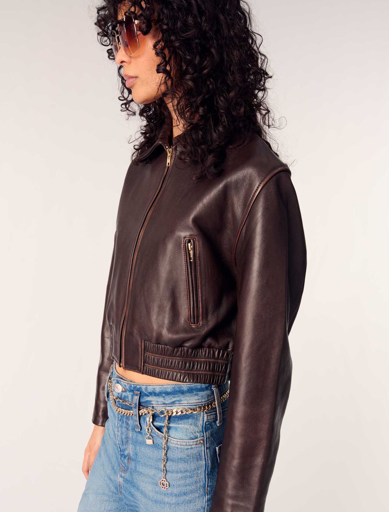 Vintage leather jacket