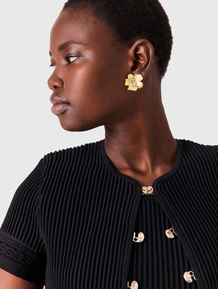 Boucles d'oreilles fleurs