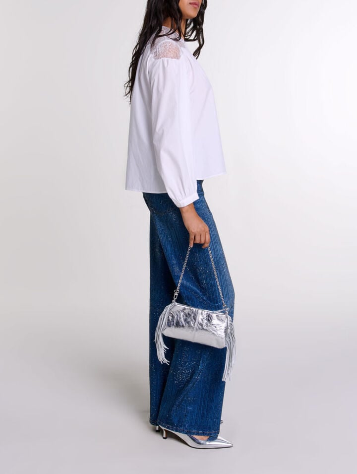 Chemise avec dentelle