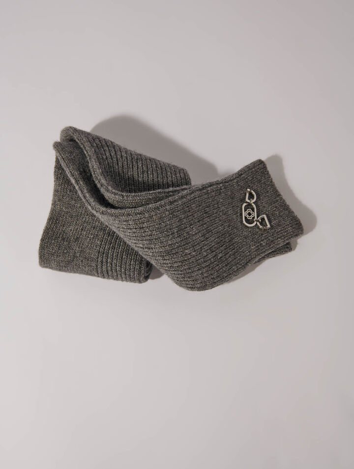 Chaussettes en mix laine