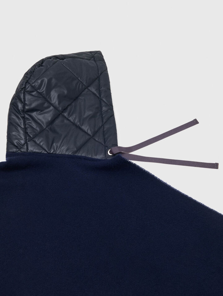 Poncho  à capuche