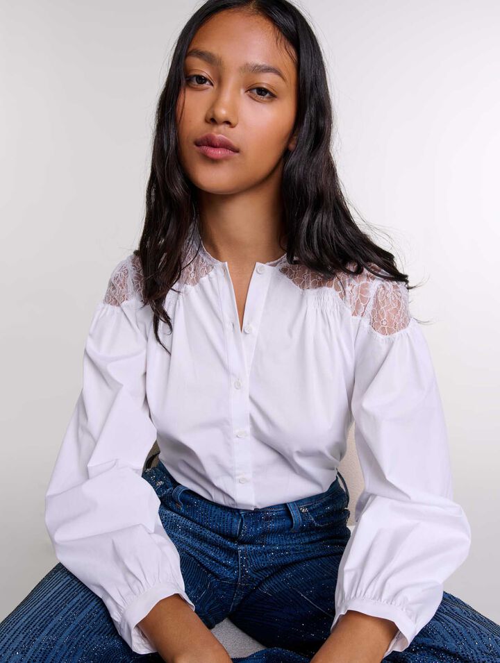 Lace shirt