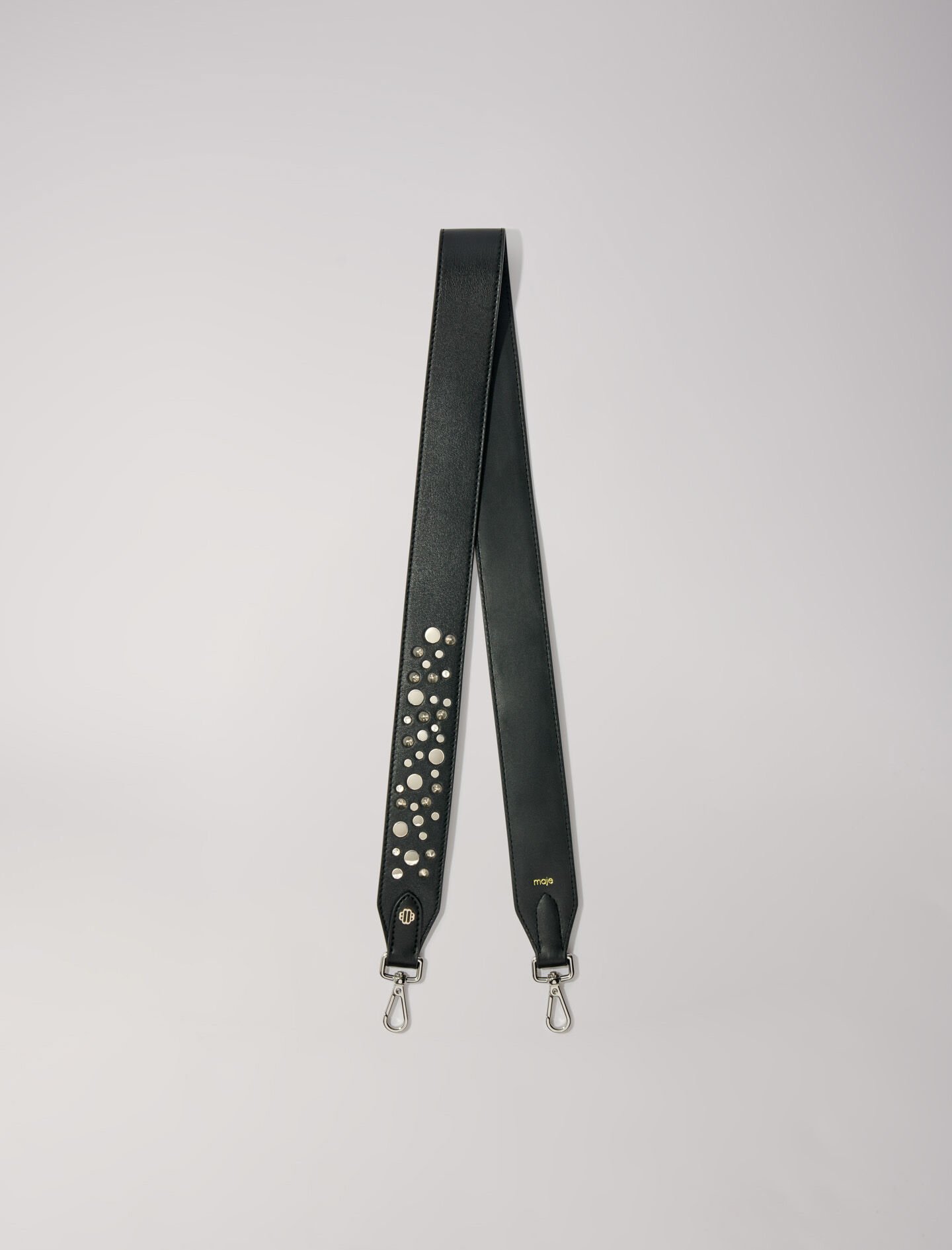 Leather shoulder strap Bags Maje